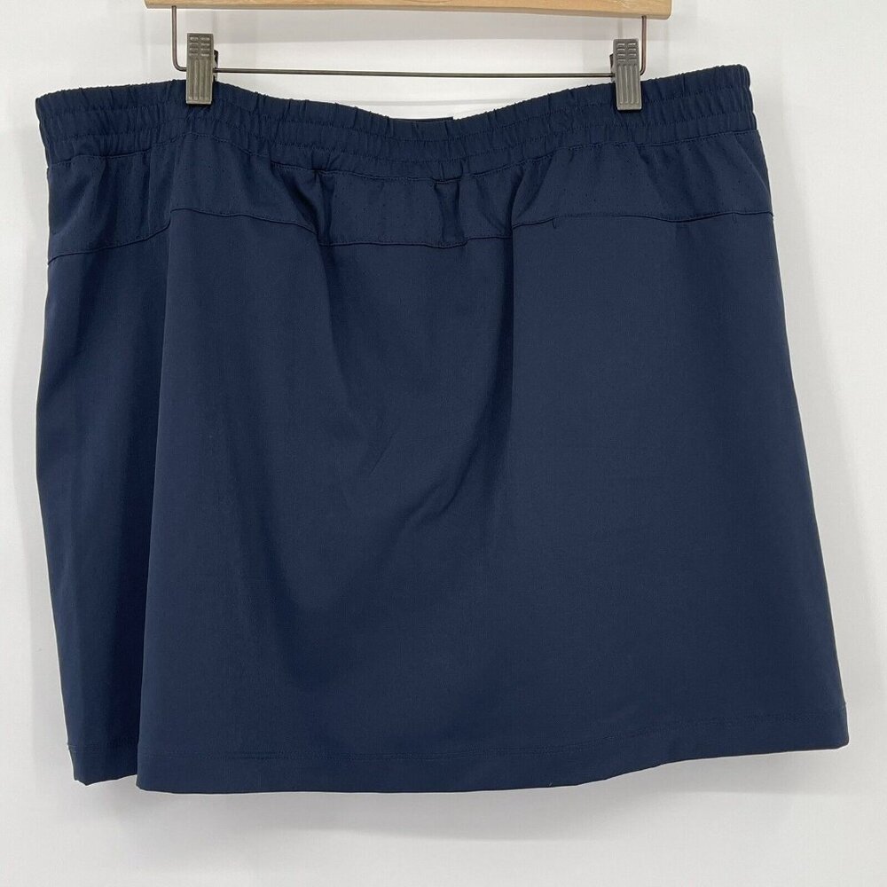 Lady Hagen Golf Skirt shorts Size xXL perforated skort navy blue new $60 - Picture 3 of 5